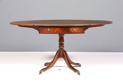 Wunderschöner Englischer Tisch ausklappbarer Esstisch Regency Antik Stil 60s Küchentisch