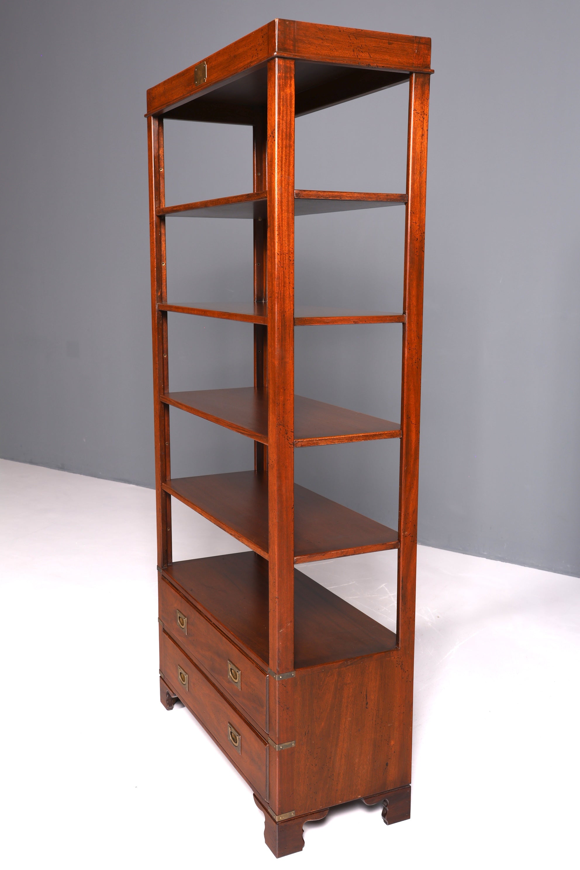 Wunderschönes Maritimes Regal Bücherregal Englisches Buchablage echt Holz Bookshelf