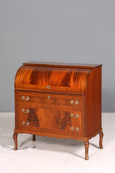 Stilvoller Rollladensekretär im Barock Stil Büro Kommode Sekretär Schreibkommode Schreibtisch