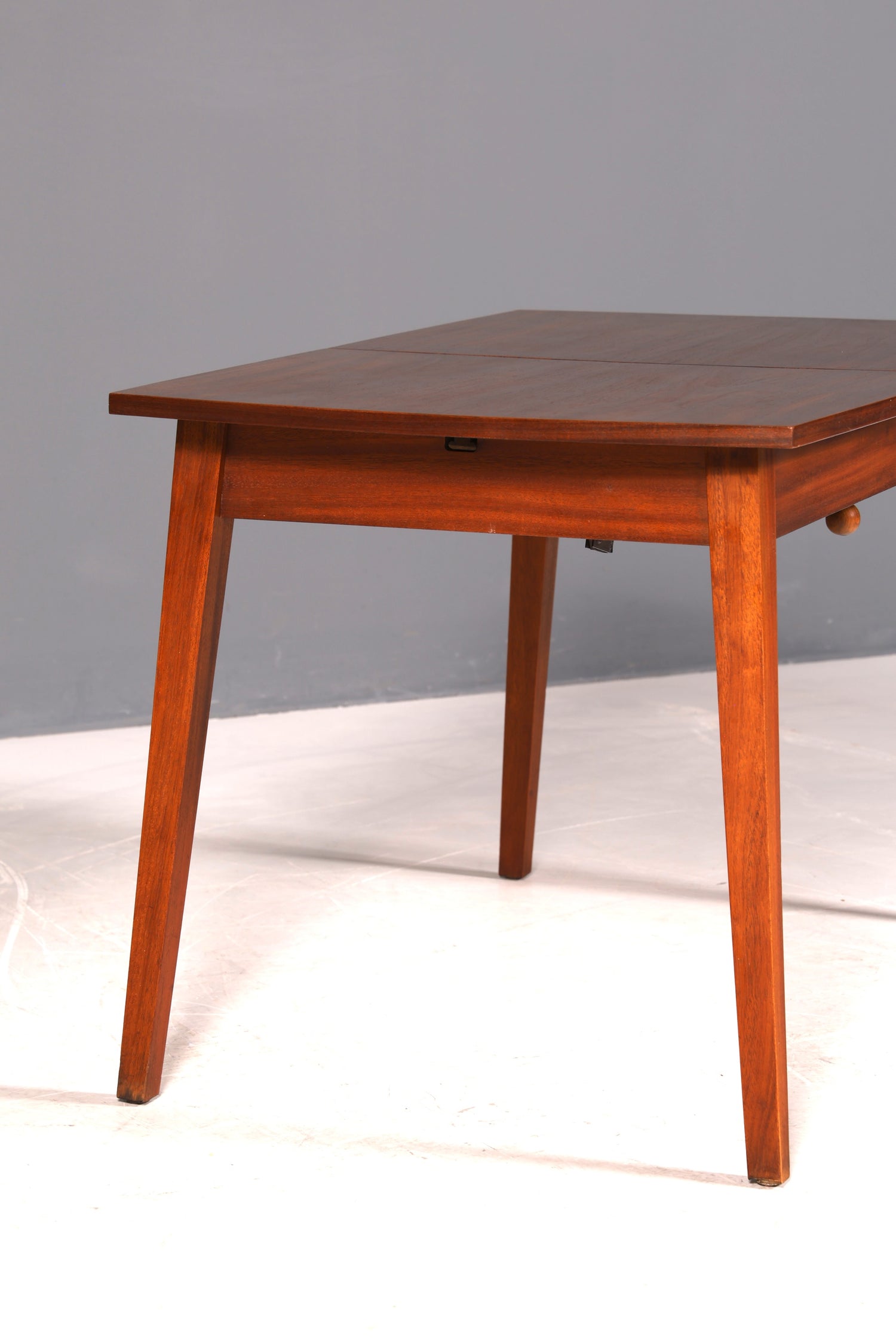 G236 Finish cm Schlichter Mid Century Esstisch ausziehbarer Vintage Tisch Retro Küchentisch (Kopie)