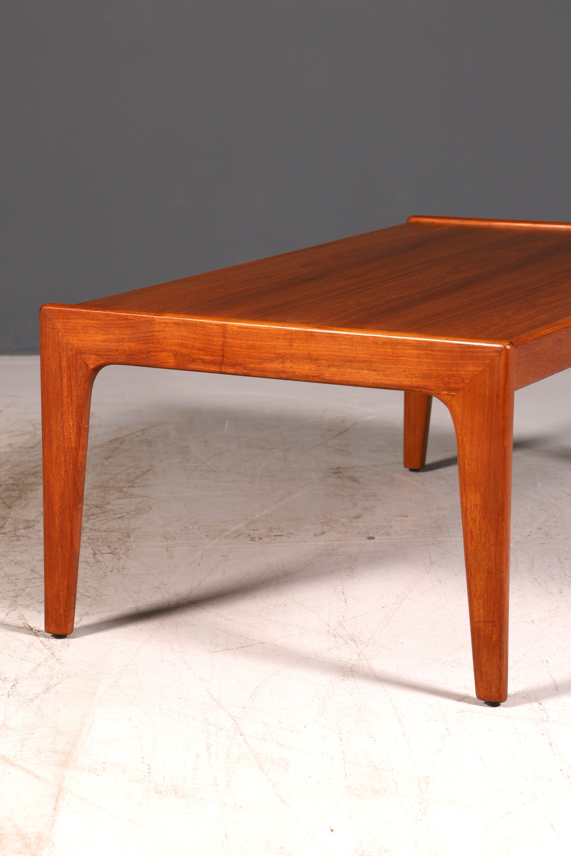 Wunderschöner Mid Century Couchtisch Teak Retro Ablagetisch Vintage Coffee Table 70er Jahre Wohnzimmertisch