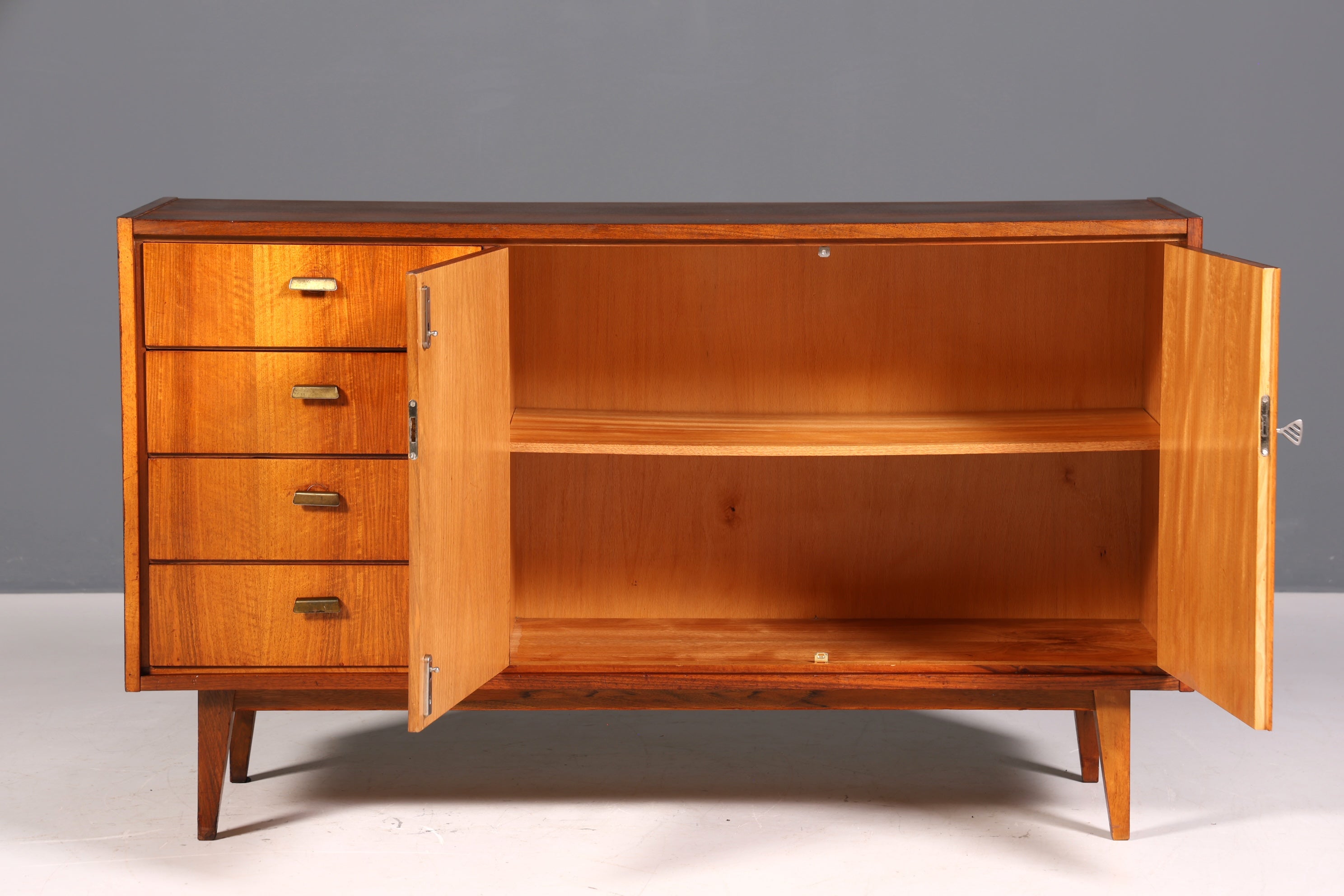 Wunderschönes Mid Century Sideboard Vintage Kommode TV Schrank Flurkommode 60s