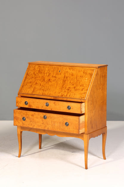 Traumhafter Sekretär um 1946 Büro Kommode echt Holz Schreibtisch Bürokommode