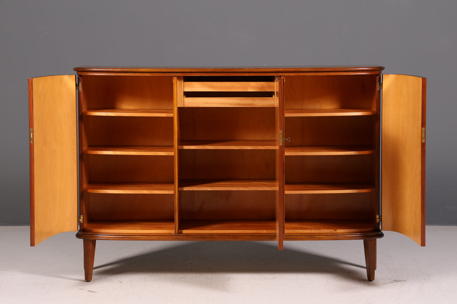 Stilvoller Original Art Deco Schrank Vertiko Sideboard um 1930 Highboard Kommode Aktenschrank Vintage