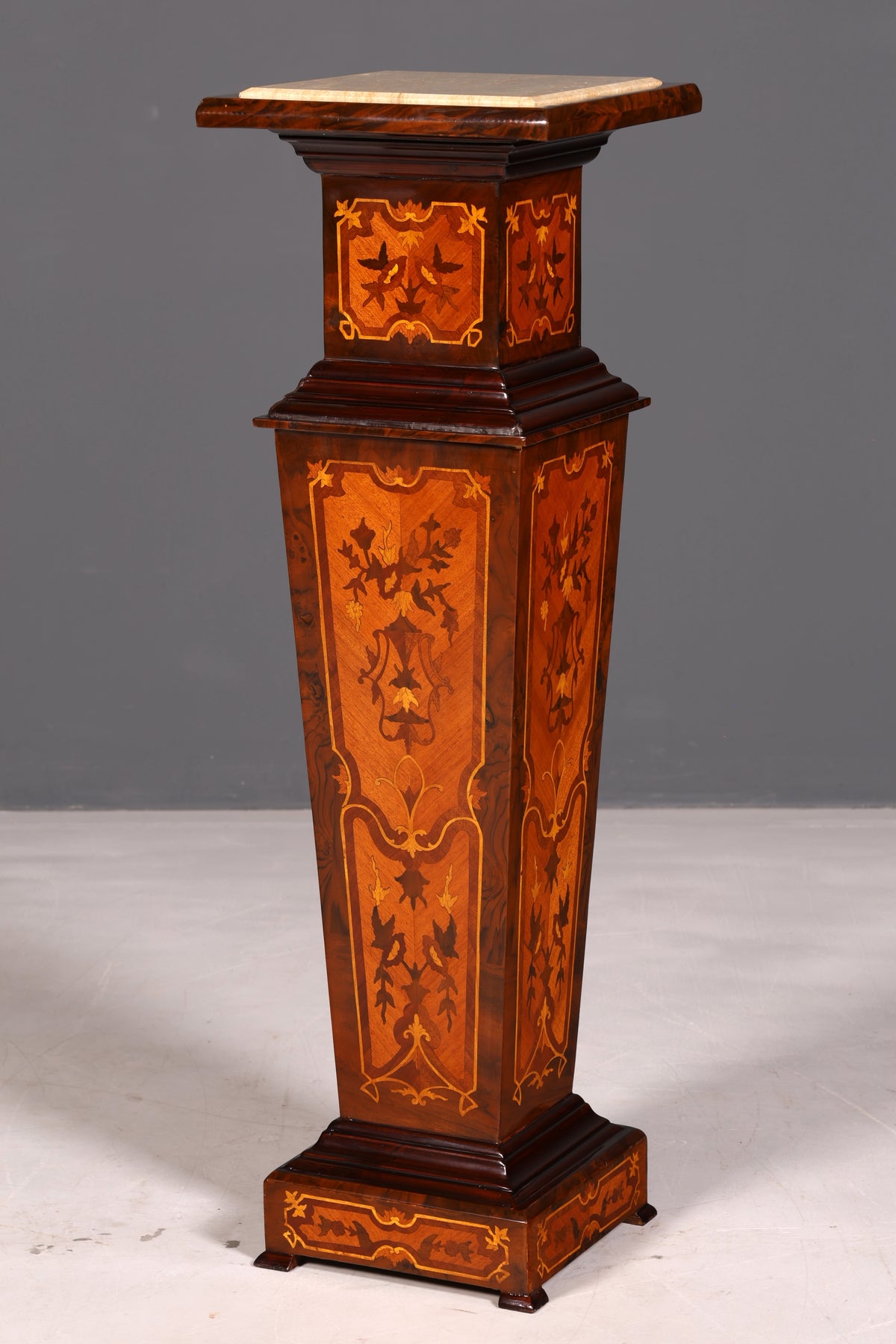 Dream baroque-style pedestal Louis XV flower pedestal natural stone marble top