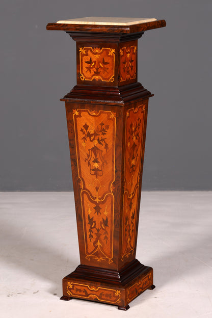 Dream baroque-style pedestal Louis XV flower pedestal natural stone marble top