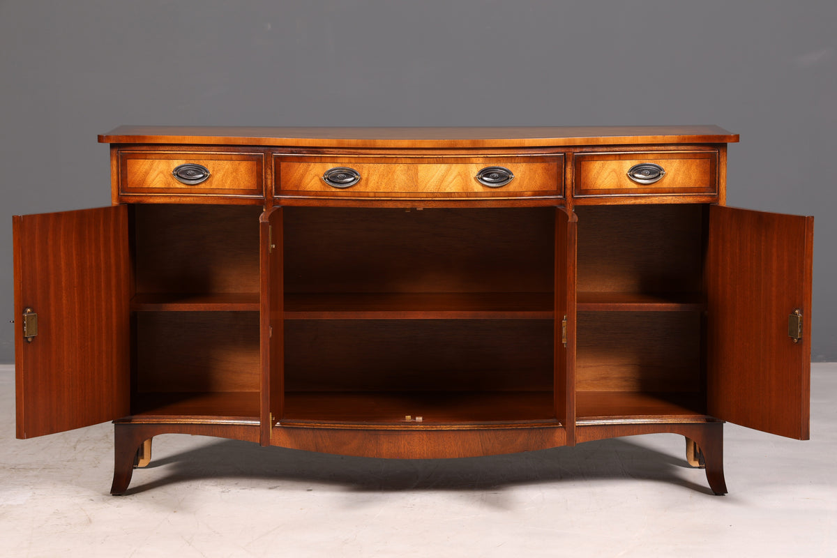 Beautiful Bevan Funnell English sideboard, Reprodux buffet cabinet, chest of drawers, credenza