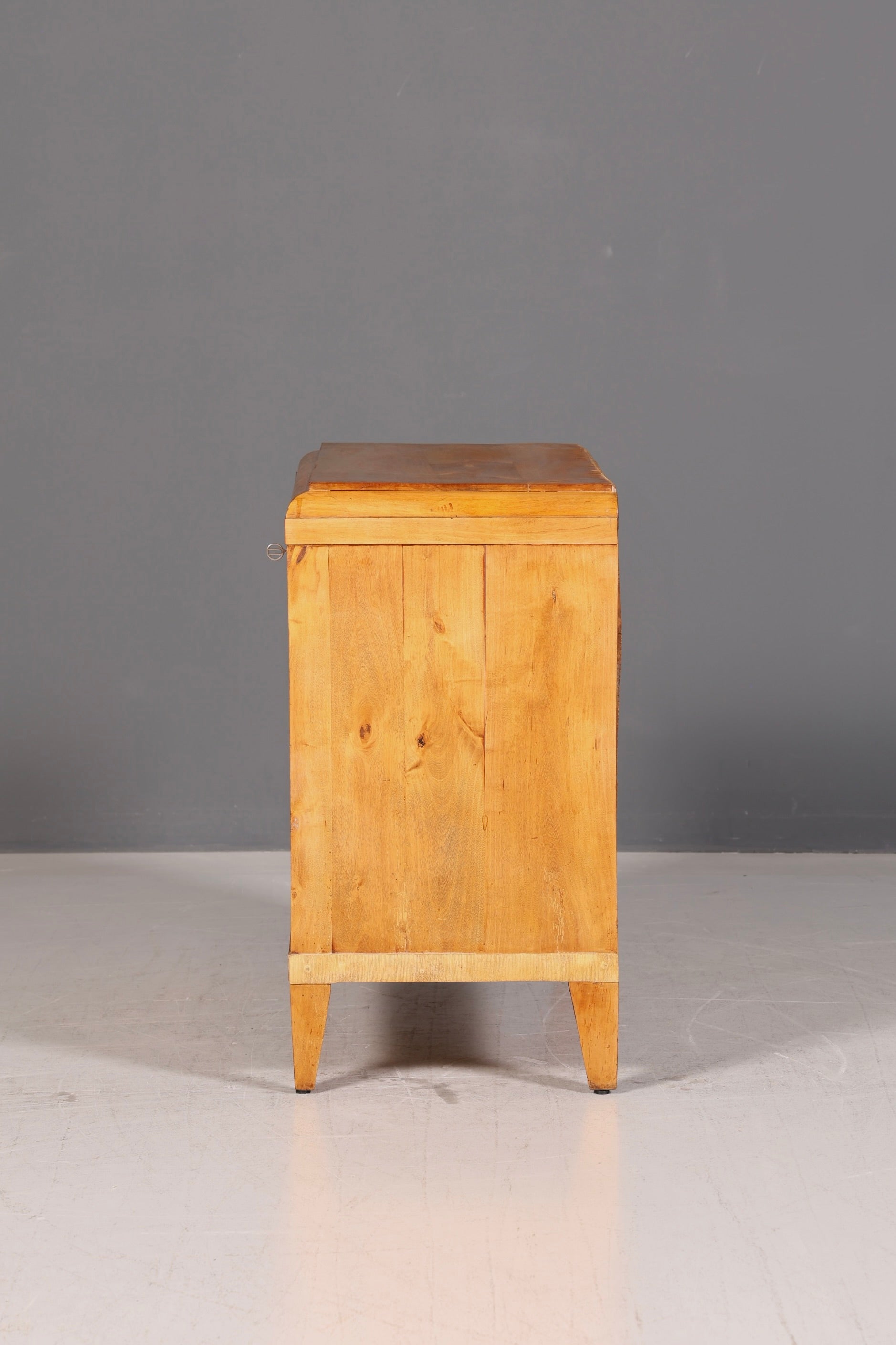Wunderschöne Original Biedermeier Kommode Birke Antik um 1880 Schubladenkommode Sideboard Massivholz