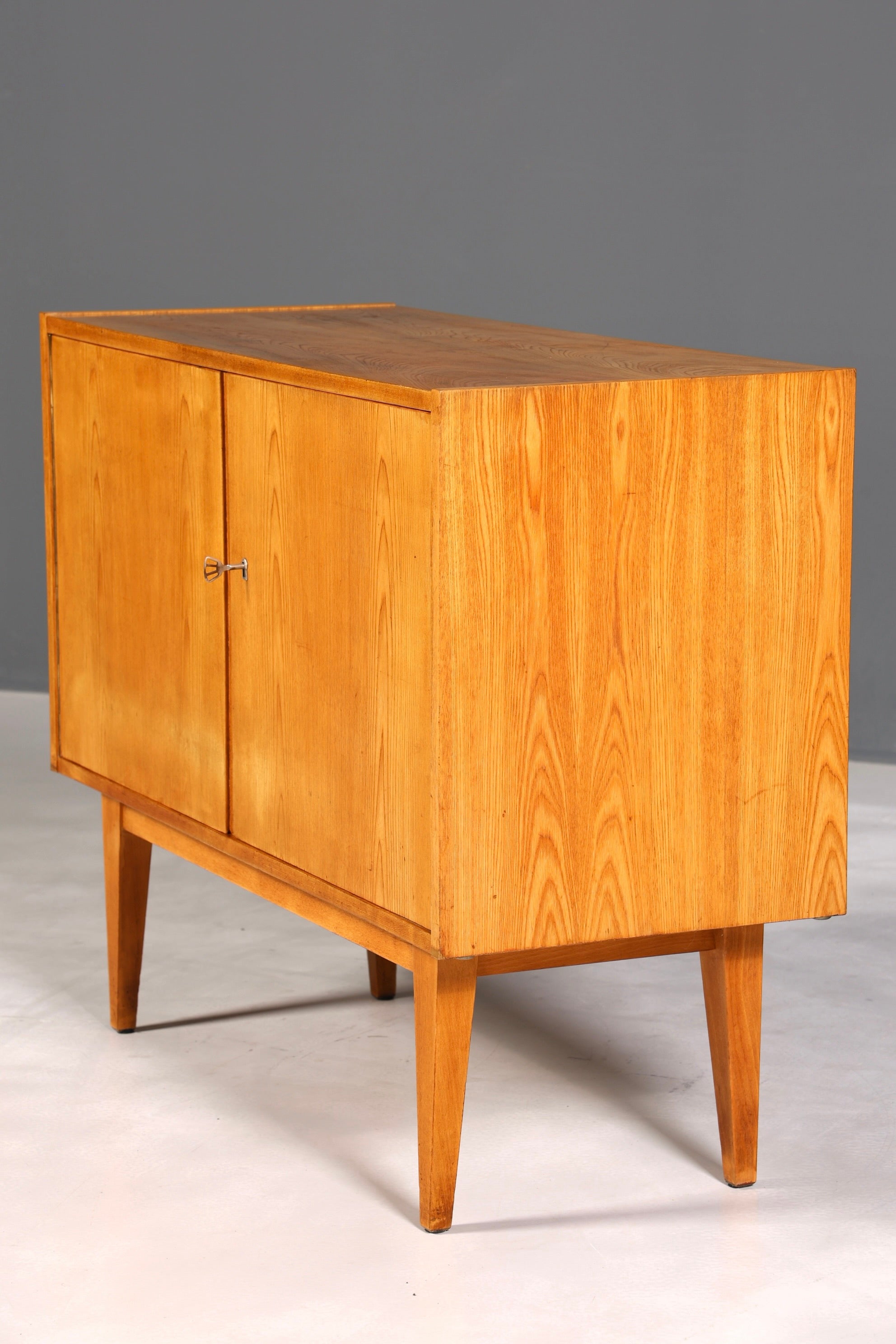 F893 Finish cm Wunderschöner Mid Century Schrank 60er Jahre Wäscheschrank Aktenschrank Kommode