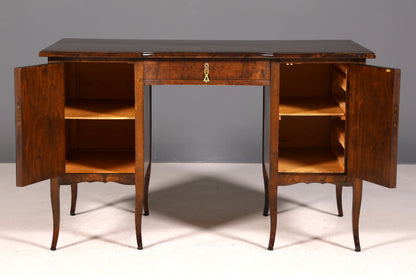 G363 Finish Wunderschöner Jugendstil Schreibtisch echt Holz Office Table (Kopie)