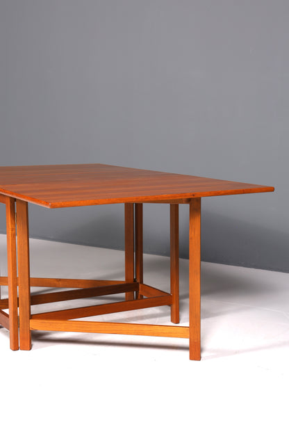 Traumhafter Mid Century Esstisch ausziehbarer Danish Design Teak Holz Tisch von Brdr. Furbo Küchentisch