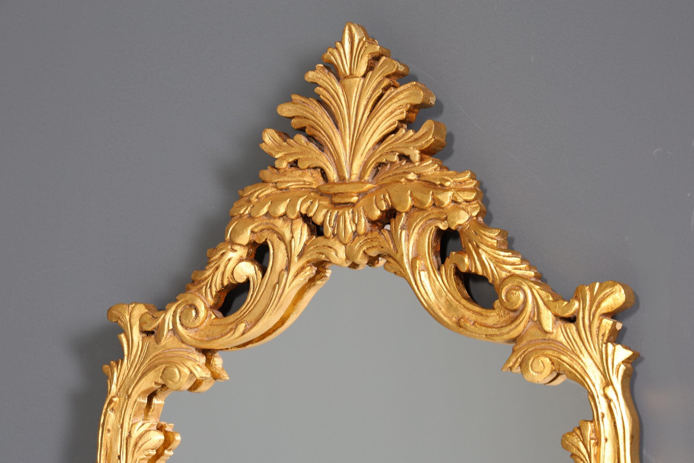 Wunderschöner Barock Stil Wandspiegel Antik Stil Spiegel Flurspiegel dekorativer Spiegel