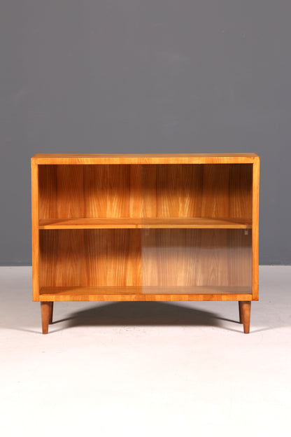 Schlichte Mid Century Vitrine Vintage Regal Retro Bücherregal Retro Bookshelf