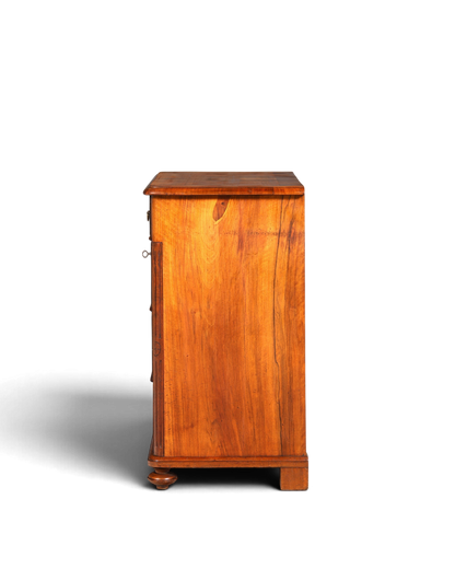 Stilvolle Louis Philippe Kommode Biedermeier Antik Schubladen Kommode Wäschekommode