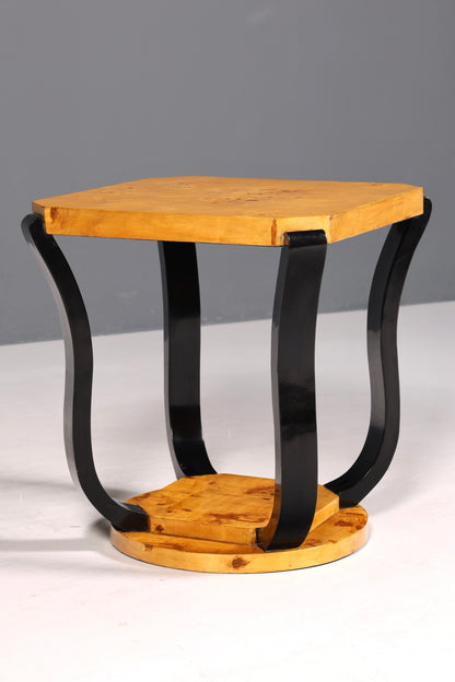 Beautiful Art Deco design side table, antique style coffee table, storage table