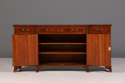 Wunderschönes Englisches Sideboard Mahagoni Schrank Antik Stil 60er Buffetschrank Kommode Anrichte Vintage