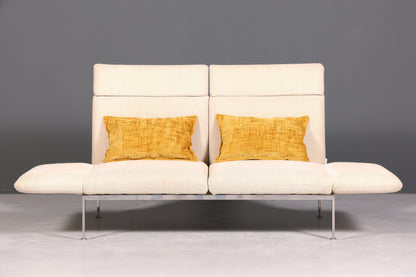 Wunderschönes Designer Brühl Roro Sofa 2 Sitzer Couch Schlafsofa Designed by Roland Meyer-Brühl Gästebett