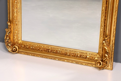 Stilvoller Prunk Barock Stil Wandspiegel Ornamenten Gold Spiegel Flurspiegel Spiegel