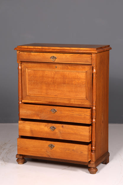 Stilvoller Gründerzeit Sekretär Vertiko Highboard Jugendstil Kommode Landhaus Schrank um 1880 Antik