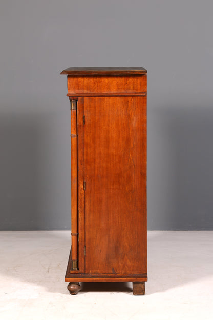 Beautiful Art Nouveau vertiko cabinet, antique cabinet, chest of drawers, circa 1900, solid wood