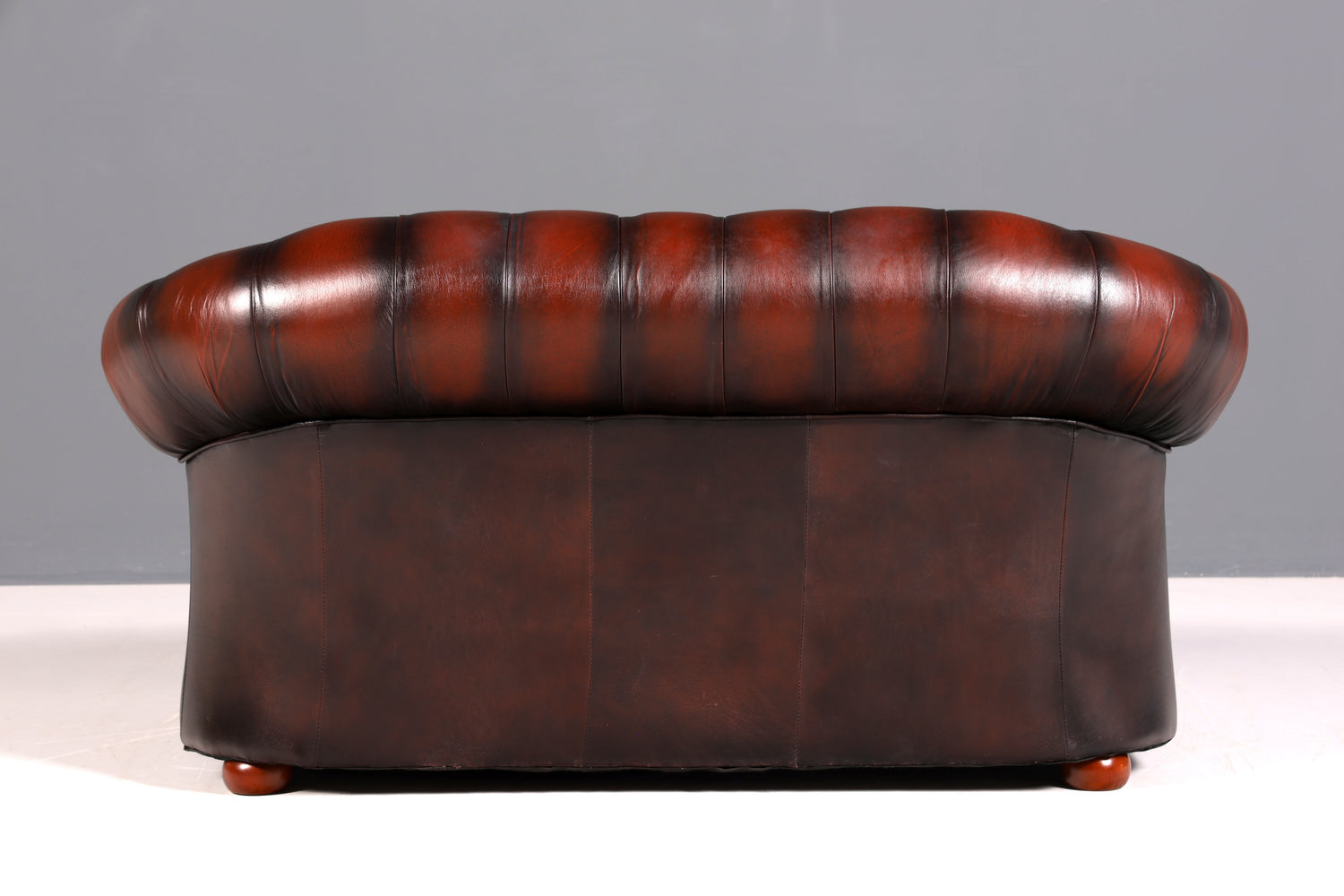 F857 Finish Wunderschöne Original Chesterfield Centurion 2-Sitzer Couch Englisches echt Leder Sofa UK