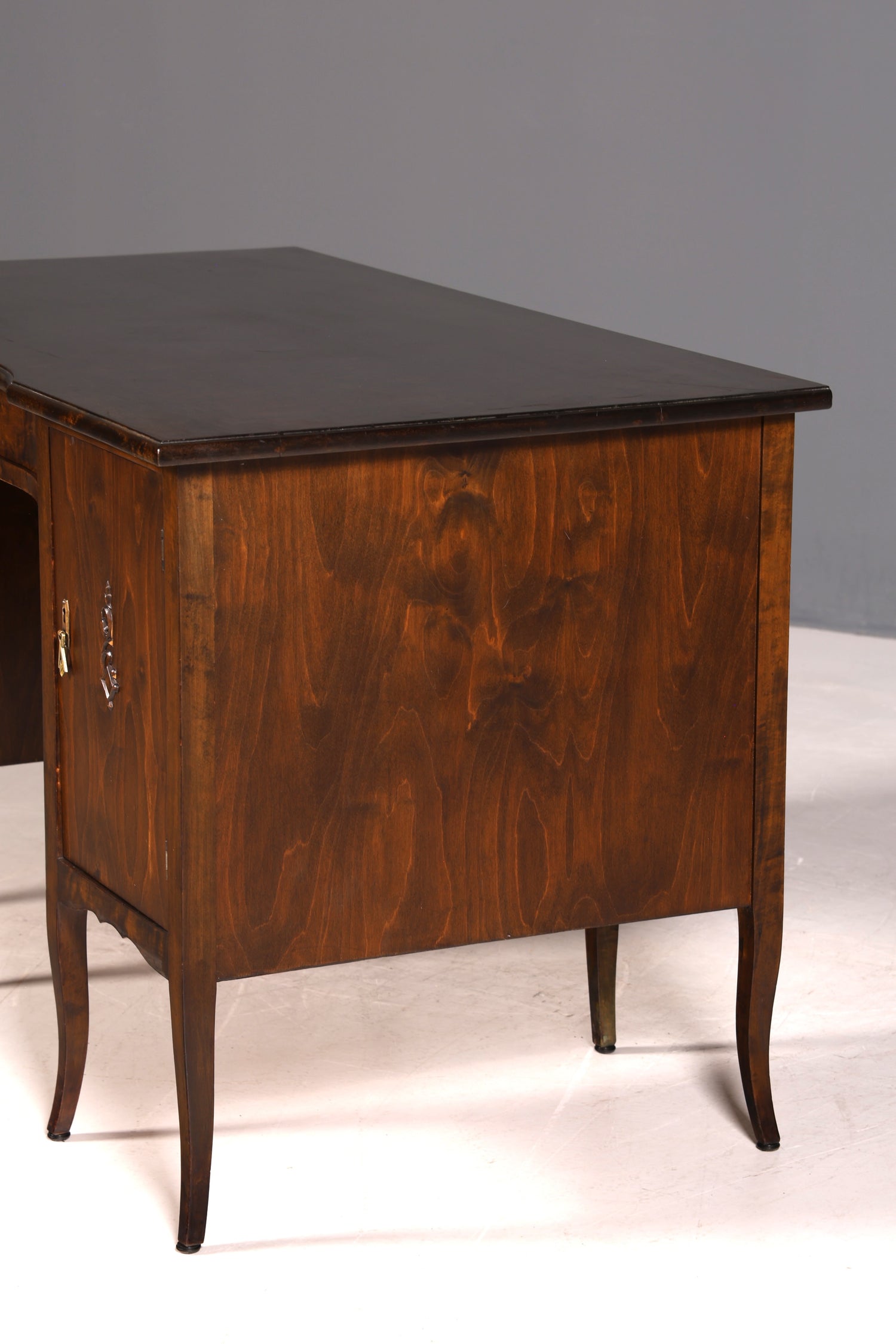 G363 Finish Wunderschöner Jugendstil Schreibtisch echt Holz Office Table (Kopie)