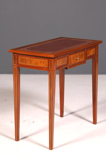 Wunderschöner filigraner Schreibtisch French Desk Antik Stil echt Holz Bürotisch Office Table