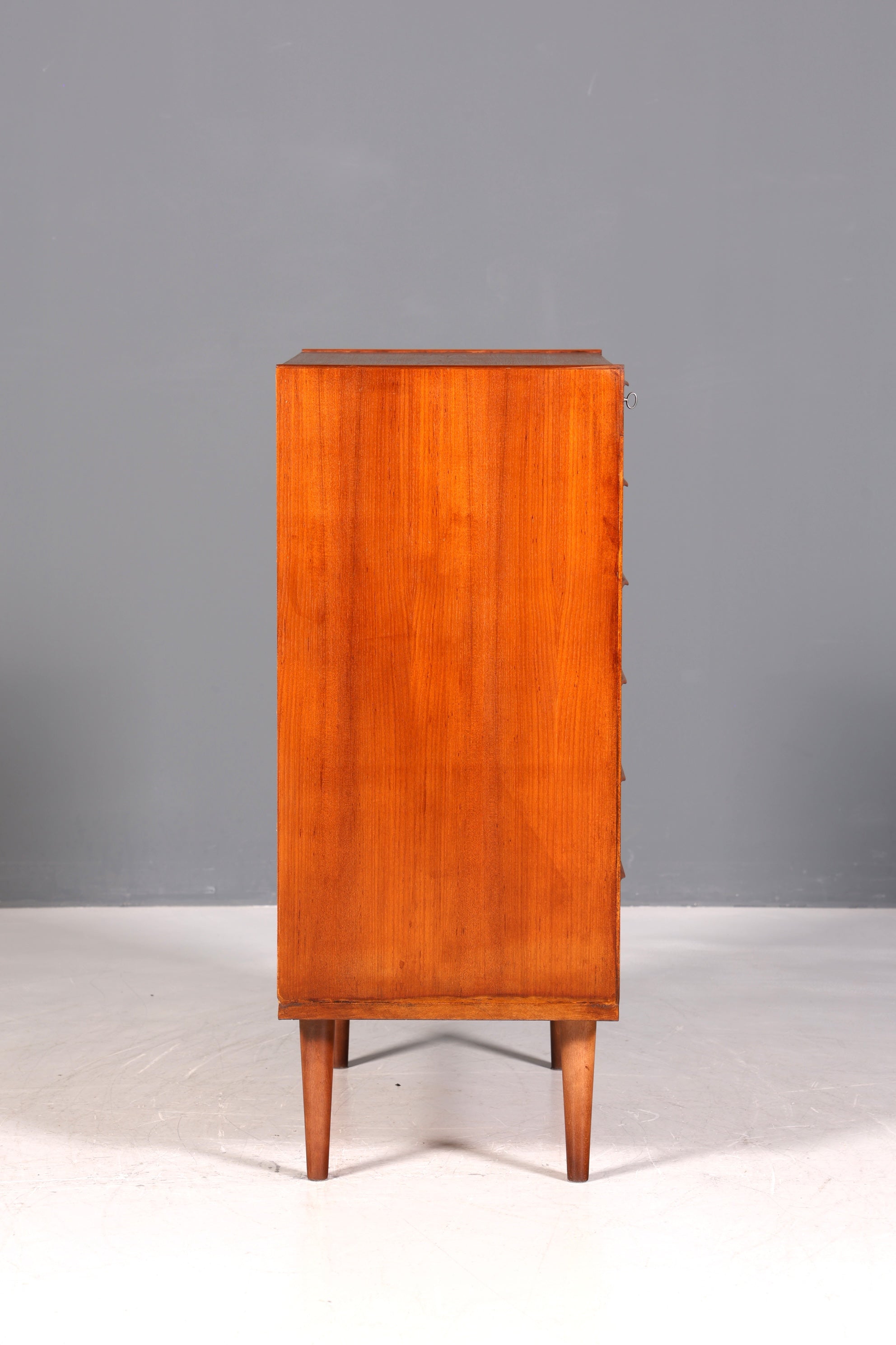 Traumhafte Mid Century Kommode Teak Holz Sideboard Vintage Schubladen Kommode