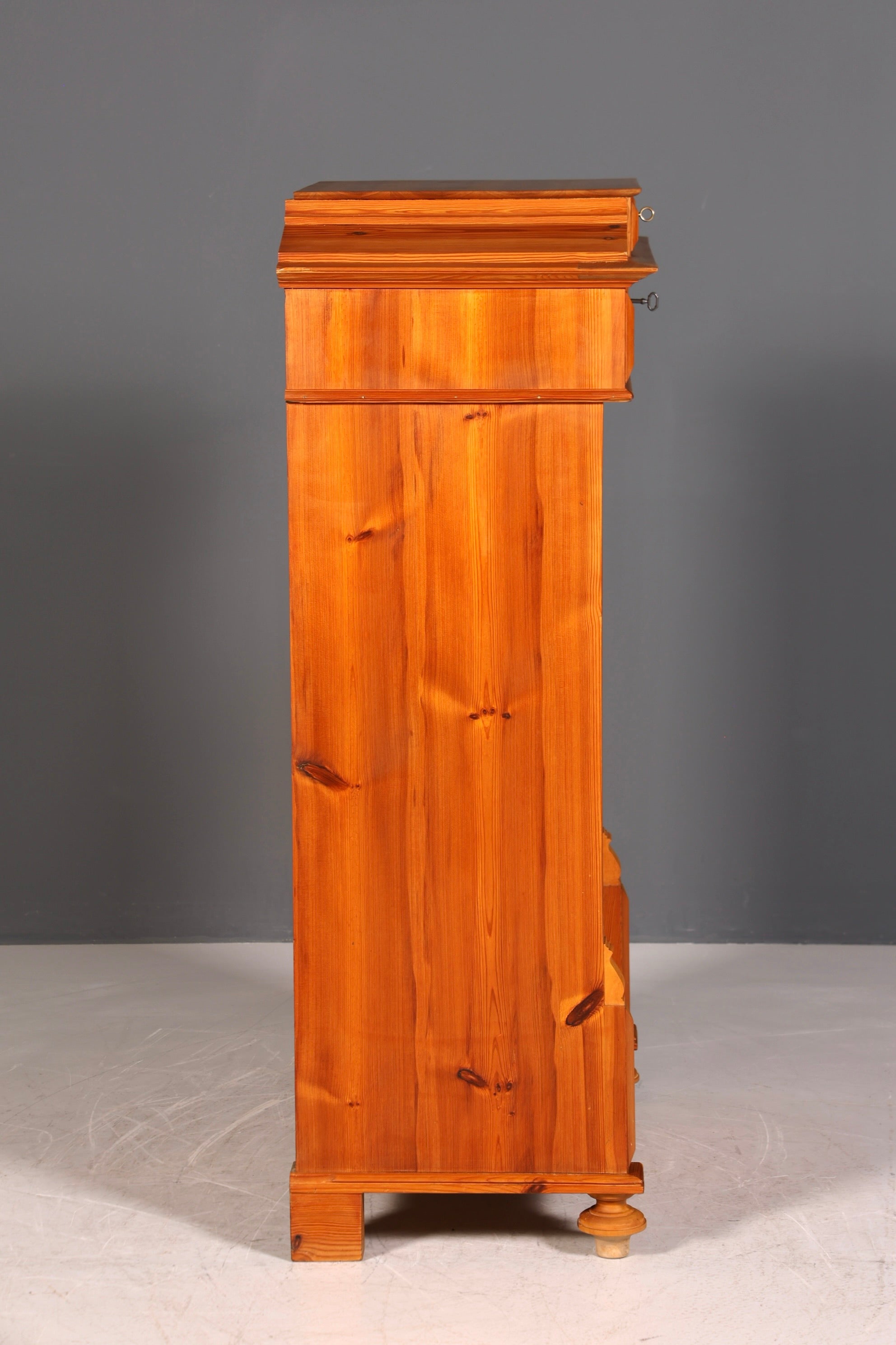 Wunderschöne Gründerzeit Kommode Antik Weichholz Jugendstil Vertiko Chiffoniere Schubladenkommode