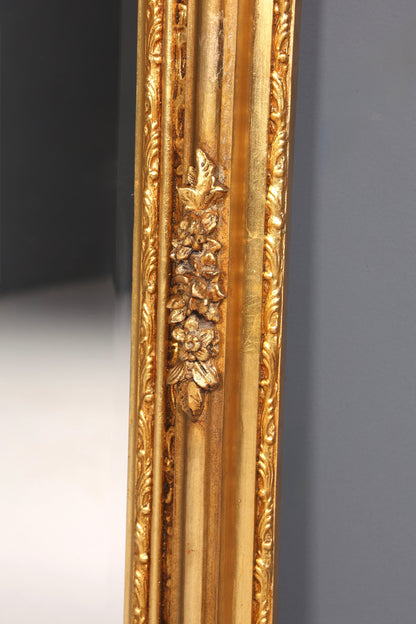 Stilvoller Prunk Barock Stil Wandspiegel Ornamenten Gold Spiegel Flurspiegel Spiegel