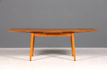 F962 Finish cm Wunderschöner Mid Century Küchentisch Vintage Tisch ausziehbar und höhenverstellbar