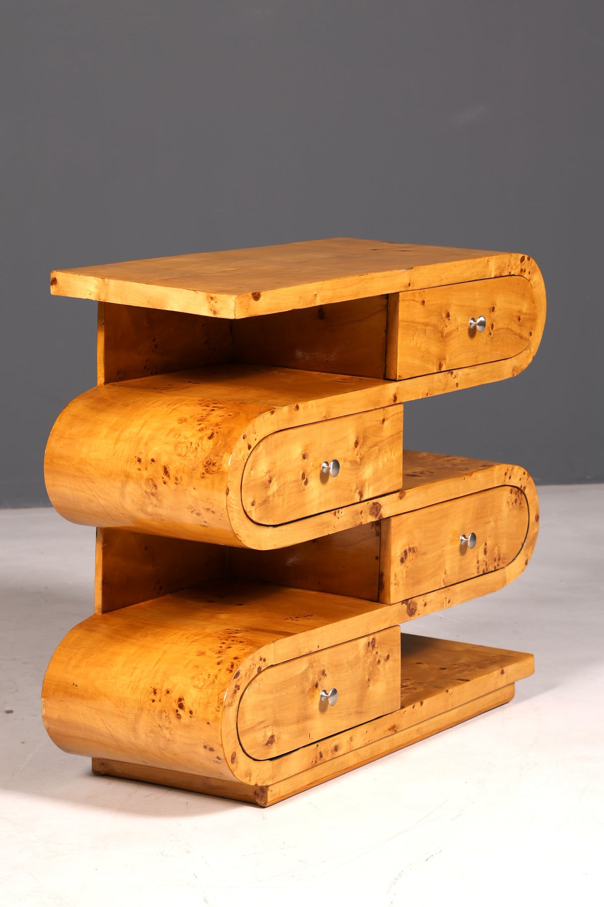 Dreamy Art Deco-style sideboard, bookcase, Biedermeier-style antique dresser and shelving unit