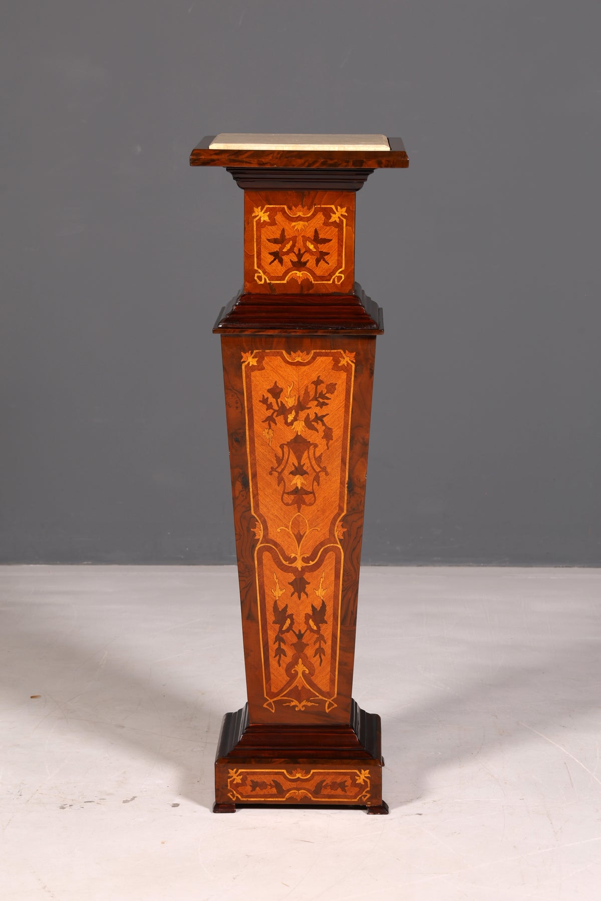 Dream baroque-style pedestal Louis XV flower pedestal natural stone marble top