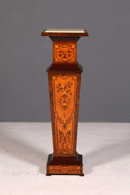 Dream baroque-style pedestal Louis XV flower pedestal natural stone marble top