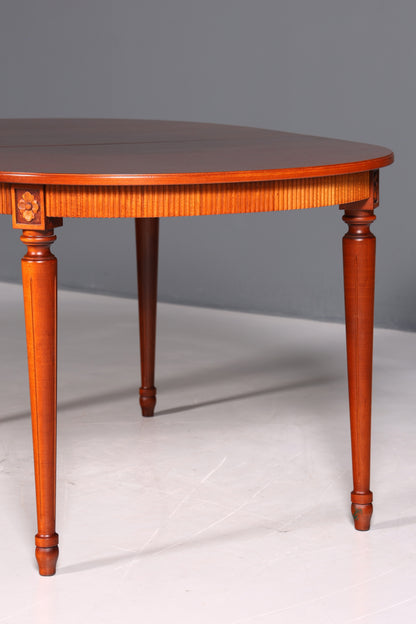 Edler Tisch im Gustavianischer Stil Küchentisch ausziehbar Antik Stil Esszimmer Tisch