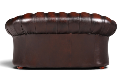Wunderschönes Original Chesterfield Centurion 2-Sitzer Couch Englisches echt Leder Sofa UK