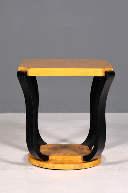 Beautiful Art Deco design side table, antique style coffee table, storage table