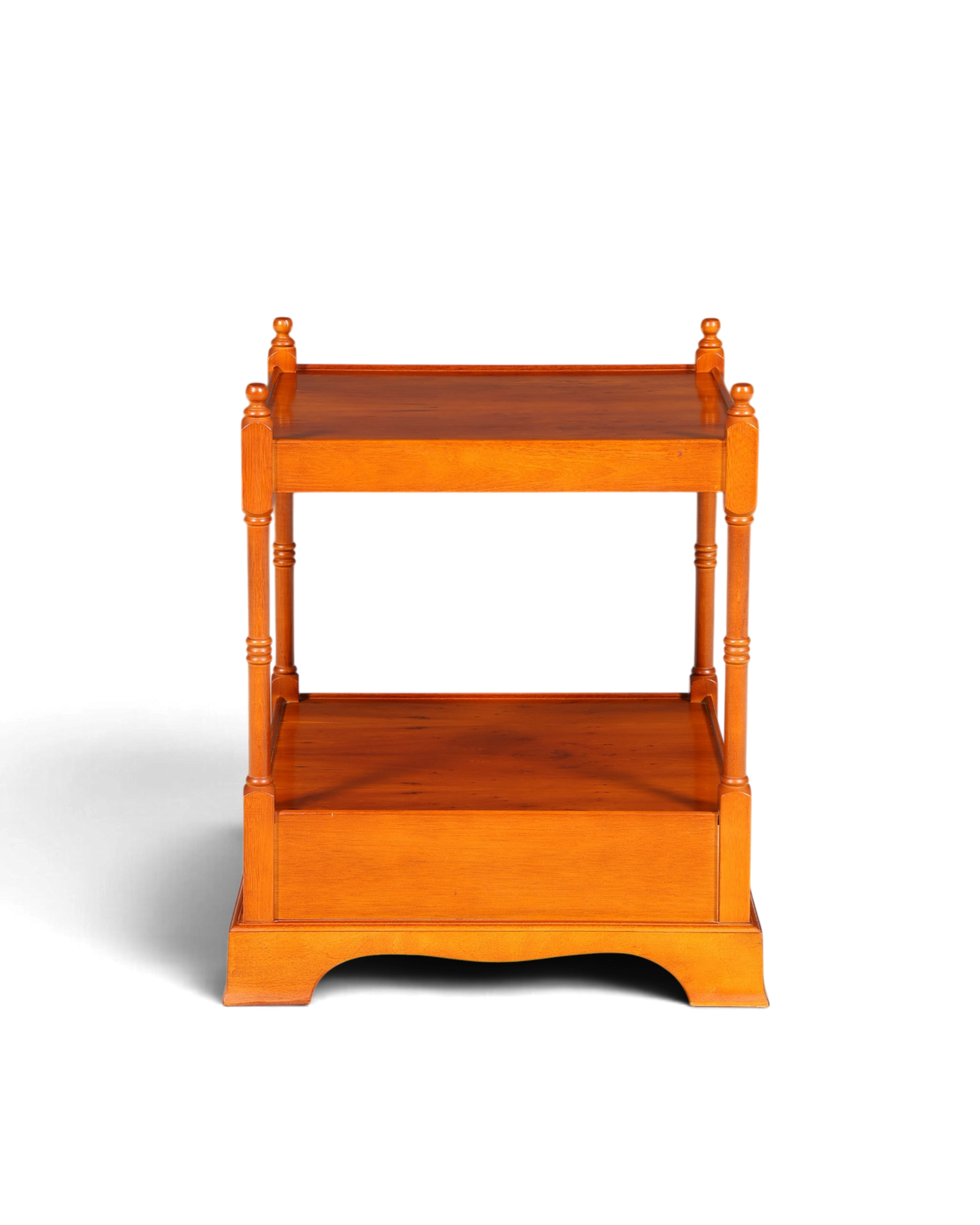 Traumhafter Englischer Antik Couchtisch Beistelltisch Regency Stil Ablagetisch Massivholz