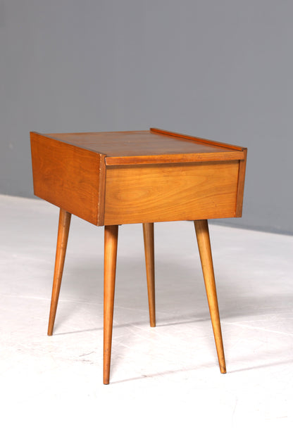 Wunderschöner Mid Century Beistelltisch Retro Nähkasten Vintage Kommode 60er Jahre Nähtisch