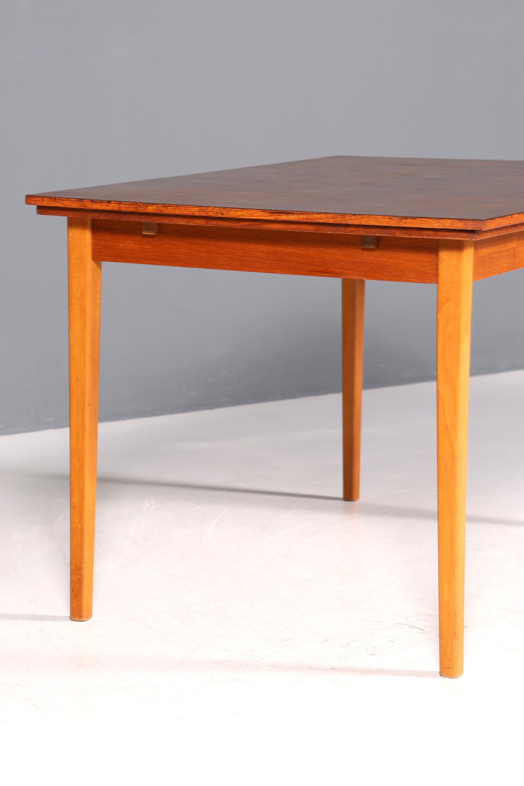 Wunderschöner Mid Century Esstisch ausziehbarer Vintage Tisch Retro Küchentisch