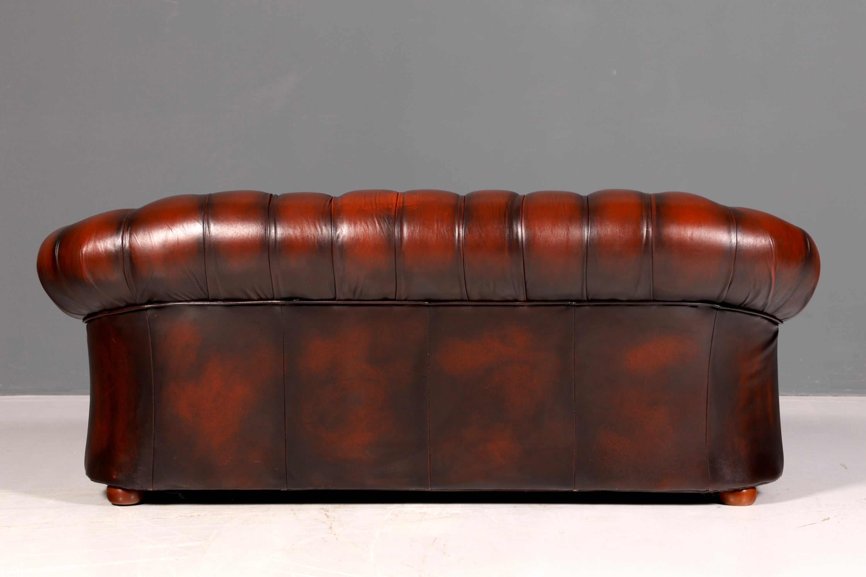 Wunderschönes Original Chesterfield Centurion Sofa 3-Sitzer Echt Leder Couch Englisch Ledersofa Vintage