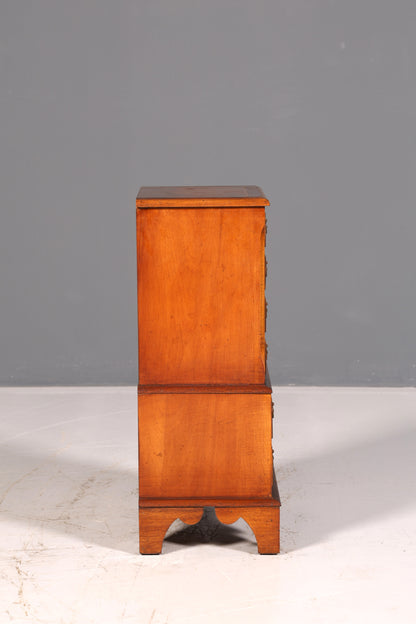 Wunderschöne Englische Kommode Echt Holz Vertiko Schubladenkommode Antik Wäschekommode Vintage