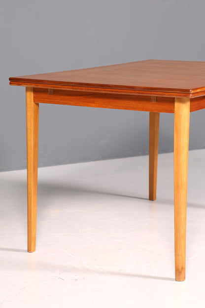 Traumhafter Mid Century Tisch ausziehbar Danish Design Esstisch Vintage Küchentisch Esszimmer Tisch