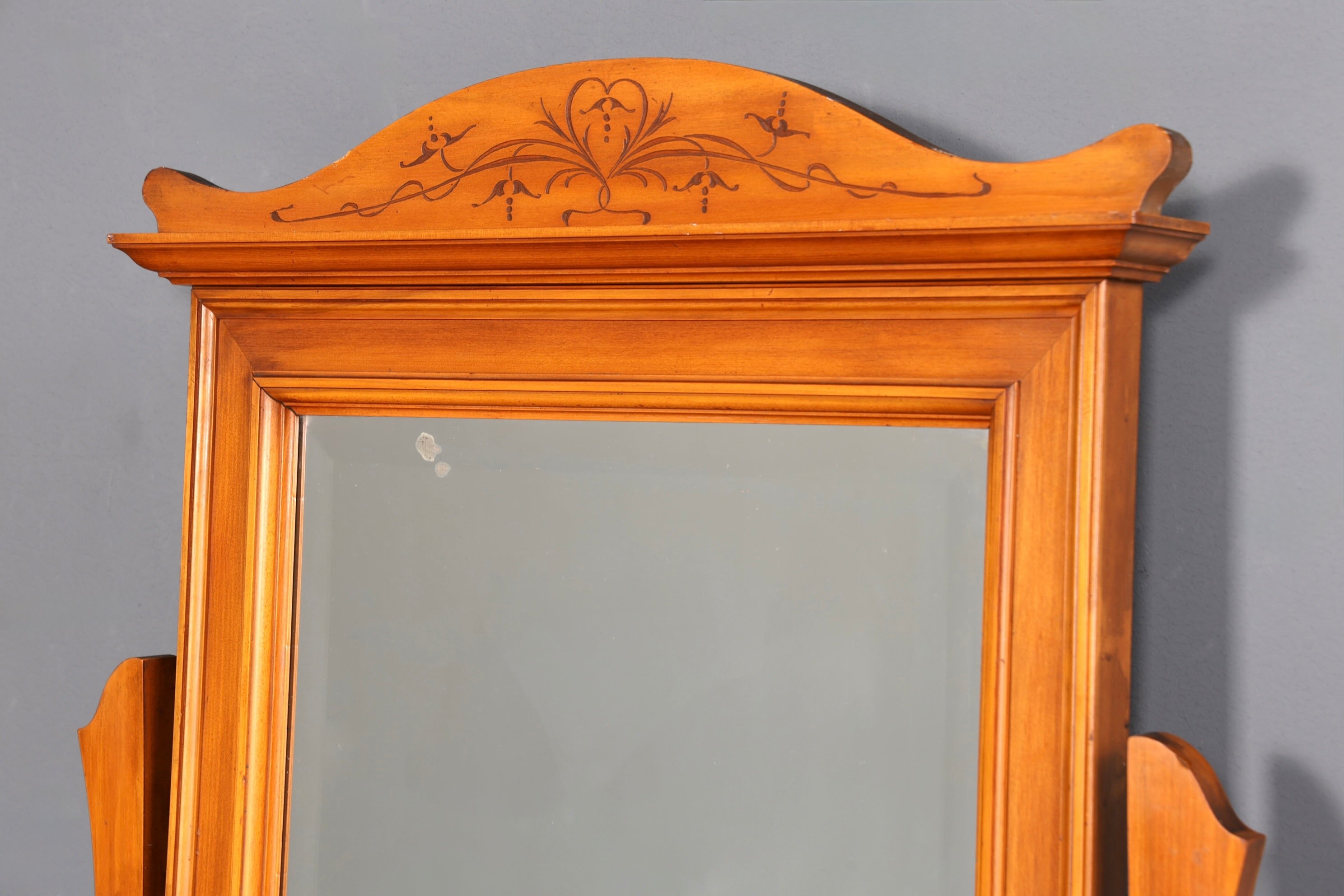 Traumhafte Jugendstil Kommode Antik Sideboard mit Spiegel Flurkommode Frisierkommode