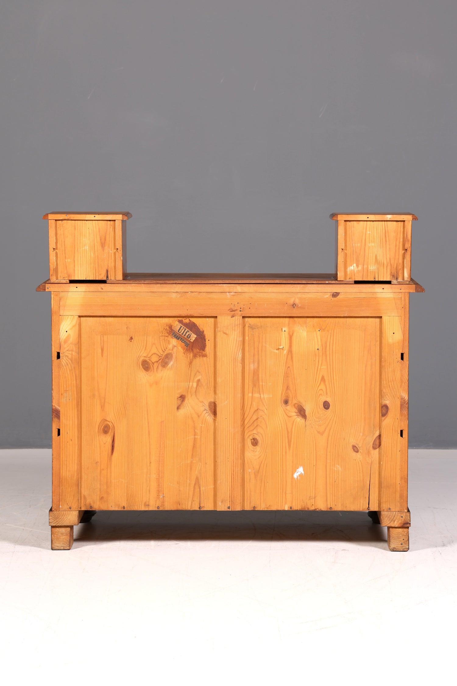 Wunderschöne Gründerzeit Kommode Louis Philippe Nussbaum Schubladenkommode Sideboard Antik um 1880