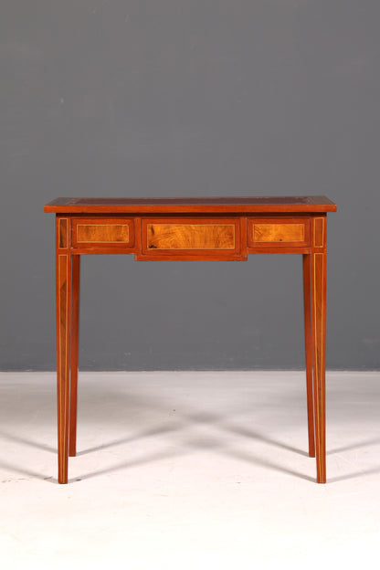 Wunderschöner filigraner Schreibtisch French Desk Antik Stil echt Holz Bürotisch Office Table