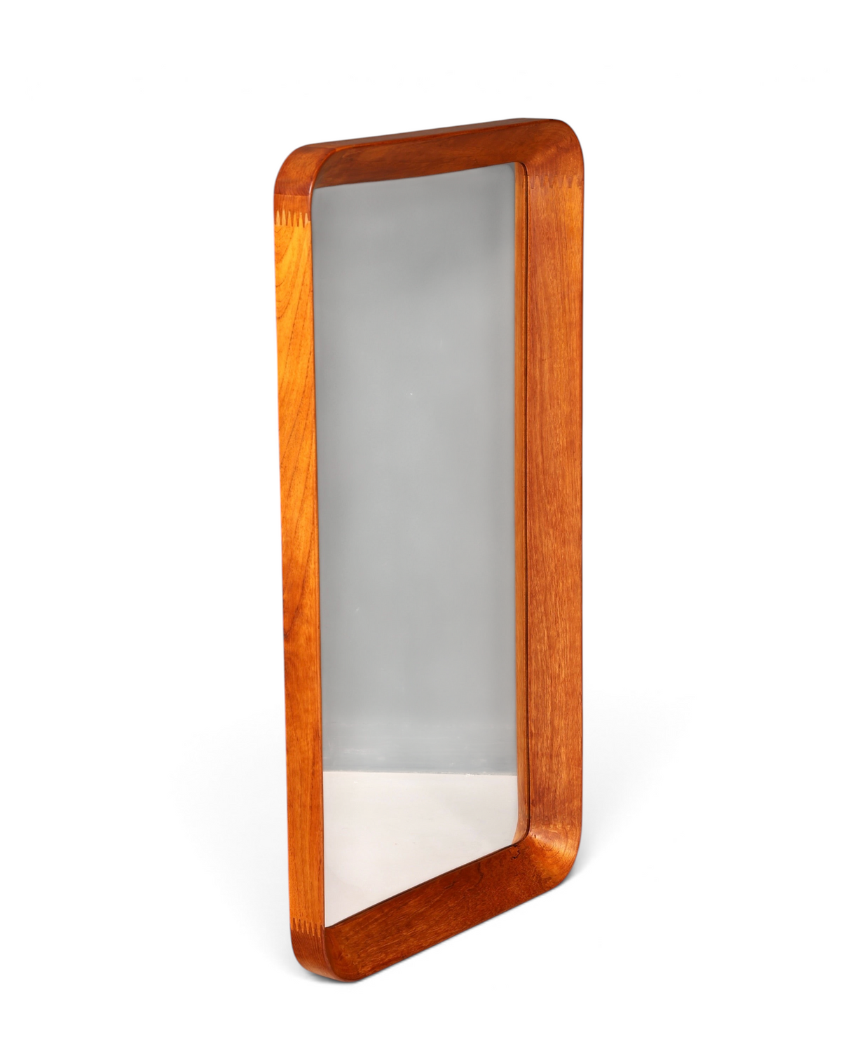 Wunderschöner Mid Century Spiegel Flur Wandspiegel Danish Design Spiegel Teak Holz Flurspiegel