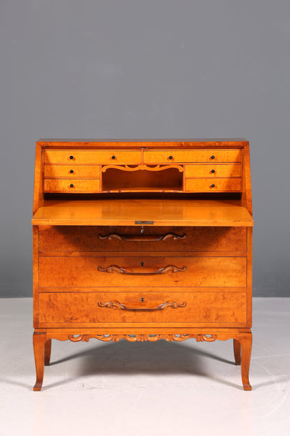 Wunderschöner Sekretär um 1930 Büro Kommode Kirschholz Sekretär Schreibtisch Kommode