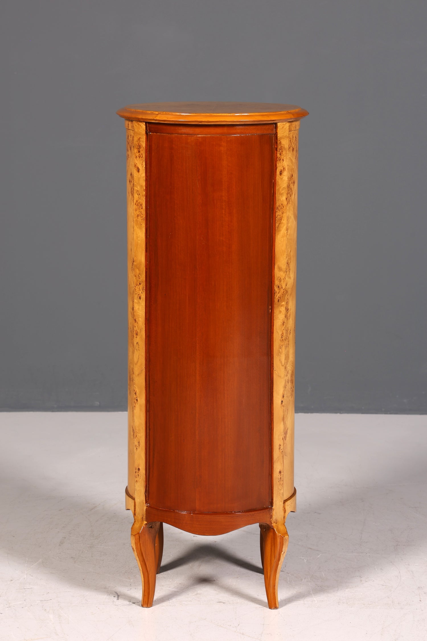 Traumhafte Barock Stil Kommode Antik Stil Louis XV Vertiko Birke Highboard Schubladenkommode