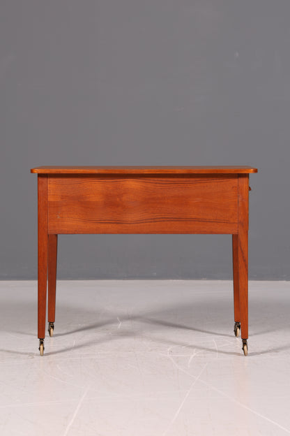 Wunderschöner Mid Century Beistelltisch Nähkasten Nähtisch Retro 60er Rolltisch Vintage Holz Skandinavisch